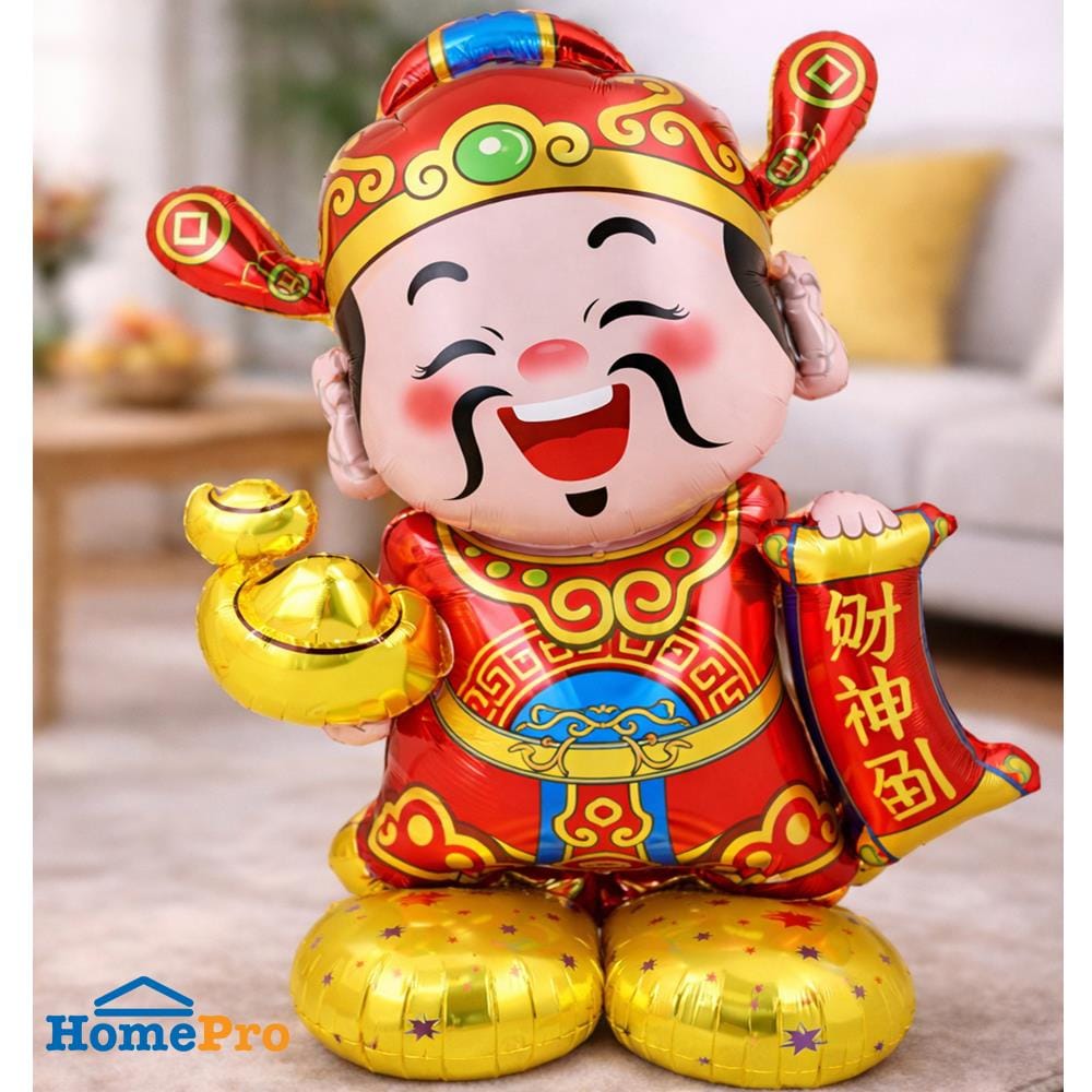 ลูกโป่งฟอยล์ตรุษจีน 2506 UNION HOME 91x109 ซม. สีแดง