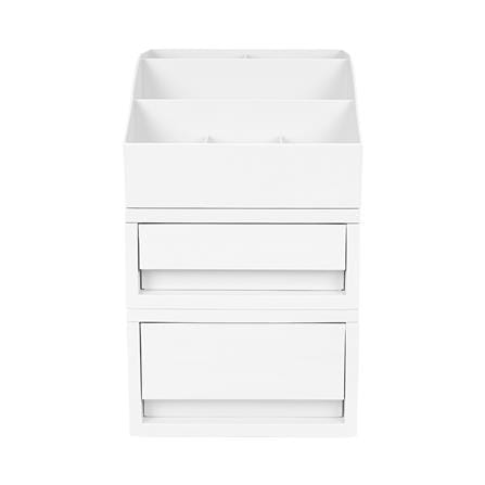 ชุดกล่องลิ้นชัก STACKO NEO 25.7x19.7x32.2 ซม. สีขาว_2