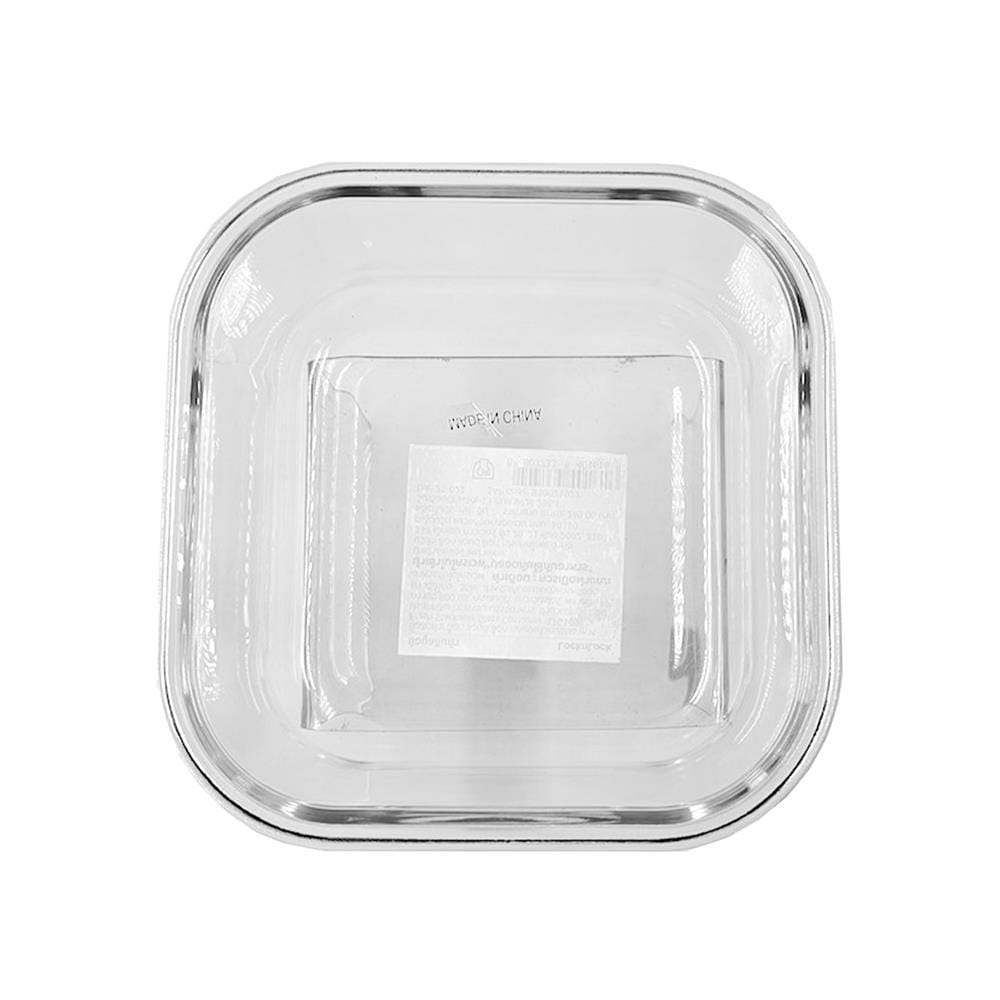 กล่องอาหารแก้ว LOCKNLOCK THE CLEAR 0.8 ลิตร สีขาว/ใส