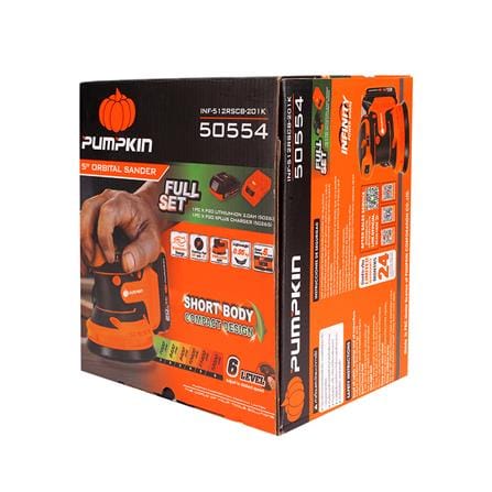 เครื่องขัดกระดาษทรายกลมไร้สาย 5 นิ้ว PUMPKIN 50554 INF-512RSCB-201K_3