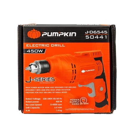 สว่านไฟฟ้า PUMPKIN 50441 J-D6545 6.5 มม. 450 วัตต์_3