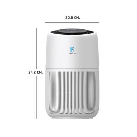 เครื่องฟอกอากาศ 30 ตร.ม. FINDLAY AP01 สีขาว_3