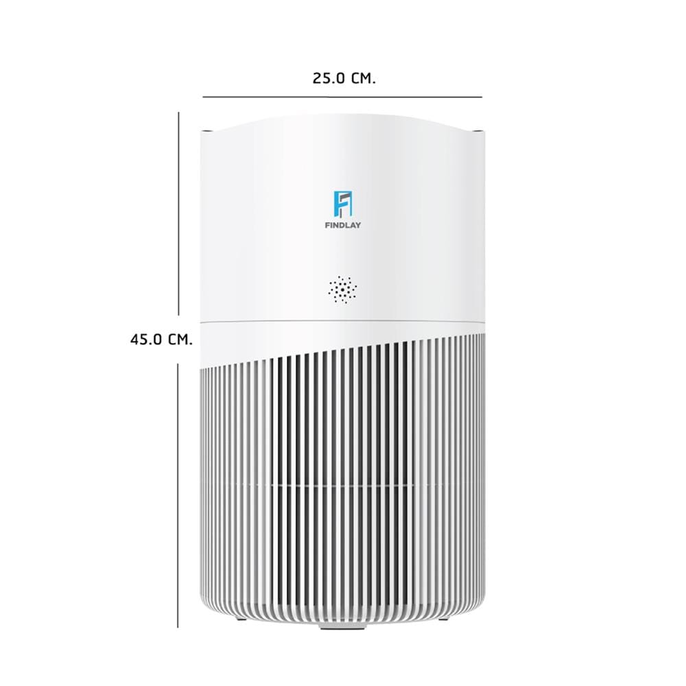 เครื่องฟอกอากาศ 45 ตร.ม. FINDLAY PJ10 สีขาว