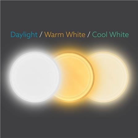 ไฟเพดาน LED LAMPTAN TWINKLE 15 นิ้ว 36 วัตต์ DAYLIGHT/COOL WHITE/WARM WHITE_6