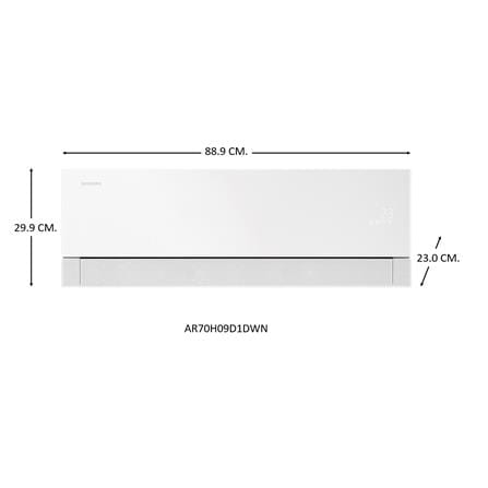 แอร์ผนัง SAMSUNG AR70H09D1DWNST 10000 บีทียู อินเวอร์เตอร์_6