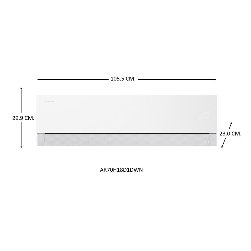 แอร์ผนัง SAMSUNG AR70H18D1DWNST 18000 บีทียู อินเวอร์เตอร์