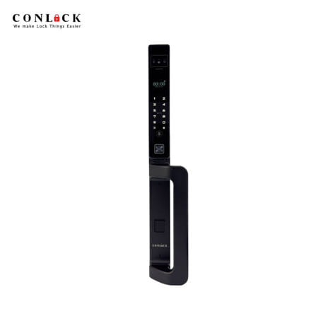 กลอนดิจิตอล CONLOCK XERCON CURVE สีดำ_0