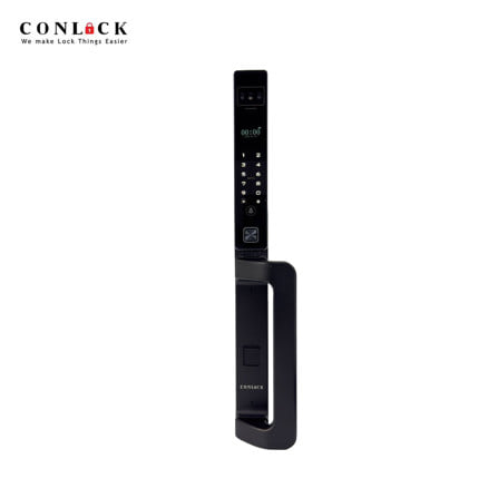 กลอนดิจิตอล CONLOCK XERCON CURVE สีดำ_0