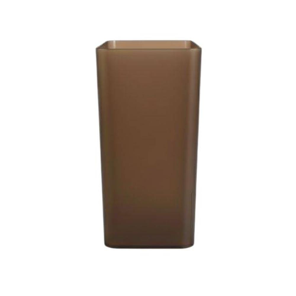 ถังขยะเหลี่ยม DKW RECTANGULAR 9 ลิตร สีน้ำตาล
