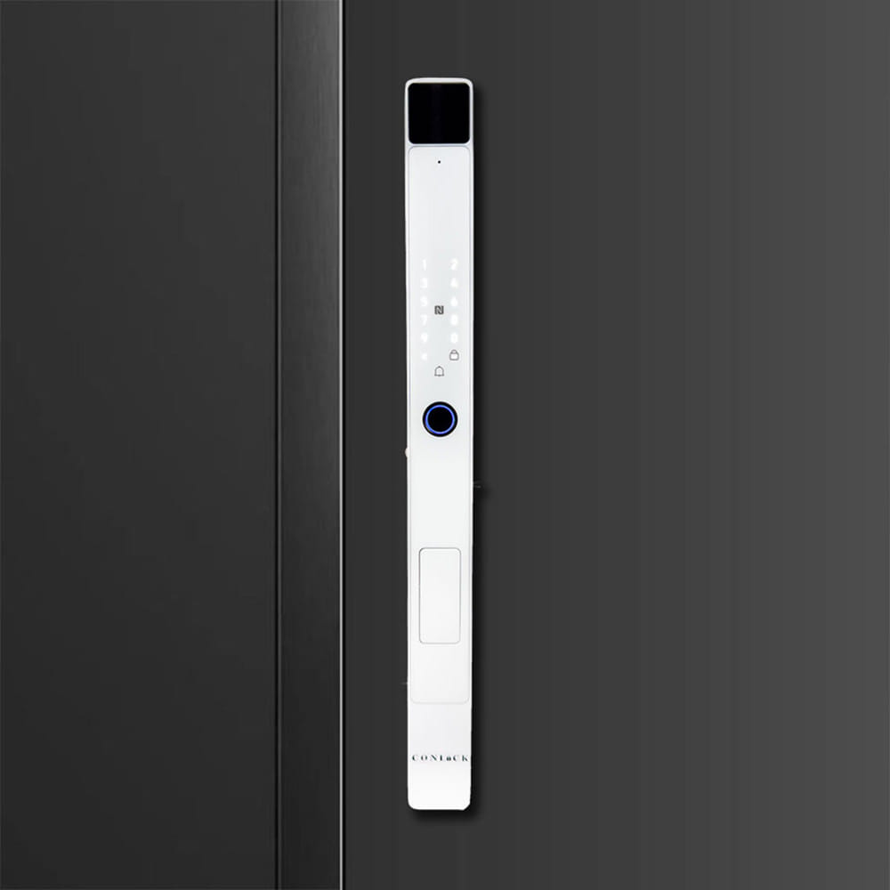 กลอนดิจิตอล CONLOCK BLANCO สีขาว