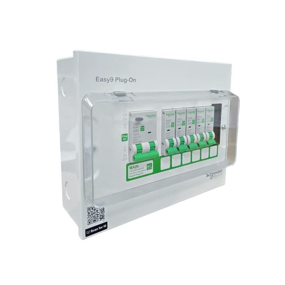 ชุดตู้คอนซูมเมอร์ C-UNIT 6 ช่อง เมน 63 แอมป์ SCHNEIDER