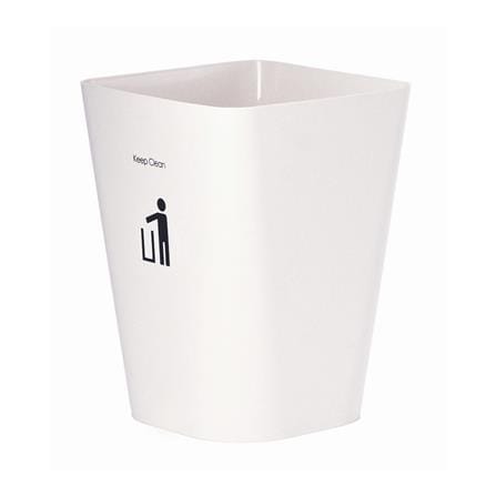 ถังขยะเหลี่ยม DKW RECTANGULAR 5.5 ลิตร สีขาว_0