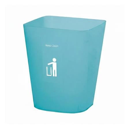 ถังขยะเหลี่ยม DKW RECTANGULAR 5.5 ลิตร สีฟ้า_0