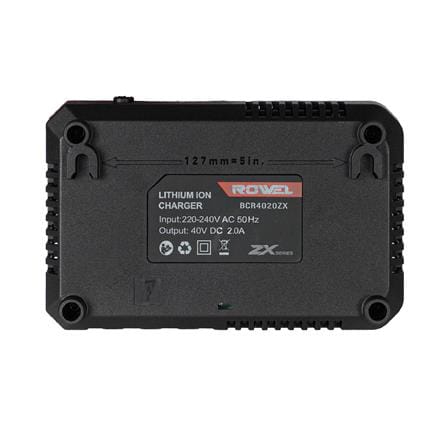 แท่นชาร์จแบตเตอรี่ 1 ช่อง ROWEL BCR4020ZX 40 โวลต์ 2 แอมป์_3
