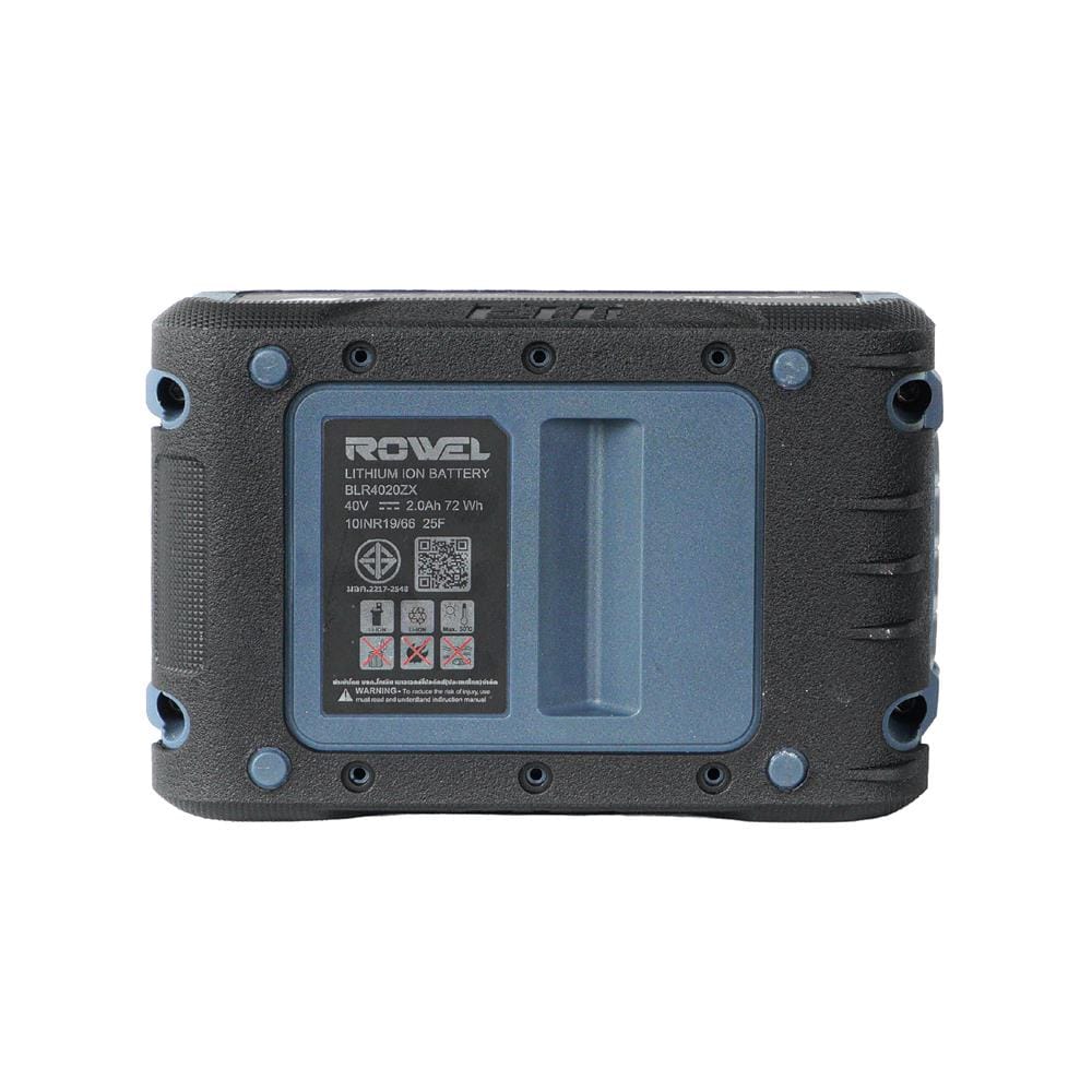แบตเตอรี่ ROWEL BLR4020ZX 40 โวลต์ 2 แอมป์