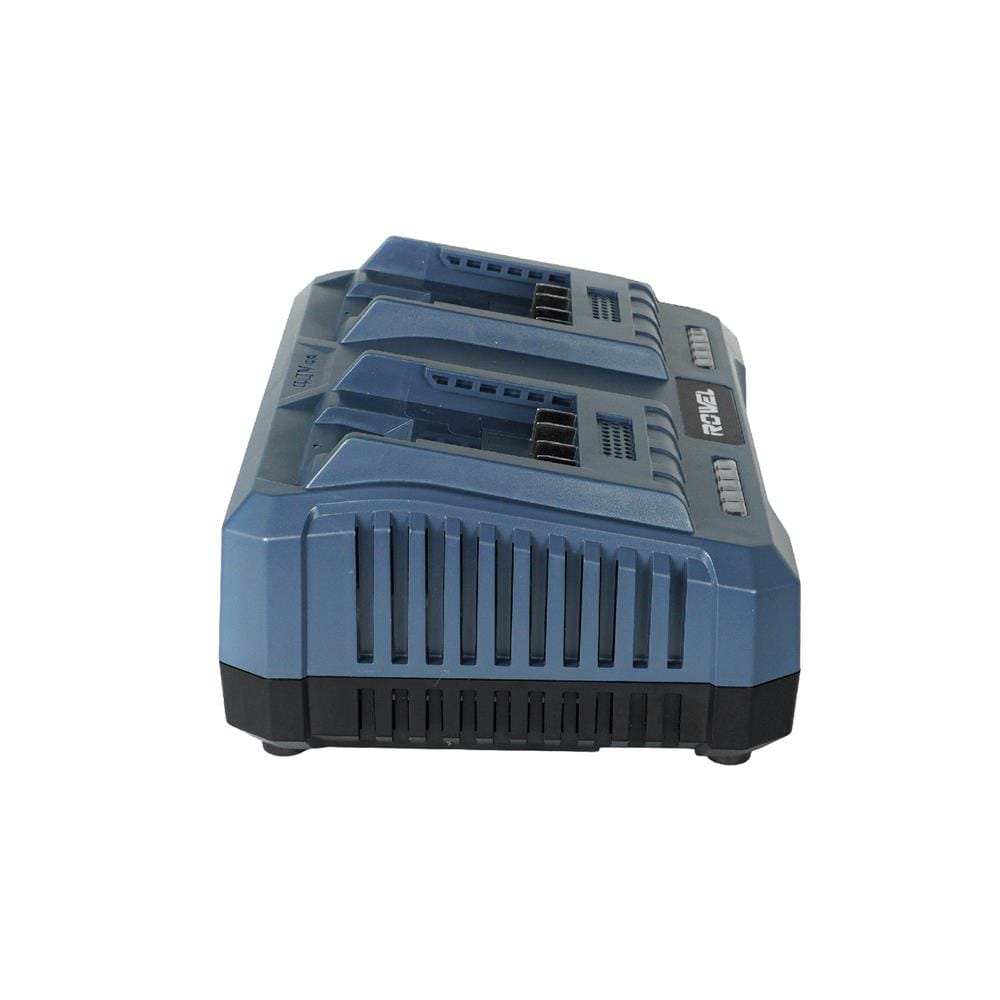 แท่นชาร์จแบตเตอรี่ 2 ช่อง ROWEL BCR4040DZX 40 โวลต์ 4 แอมป์