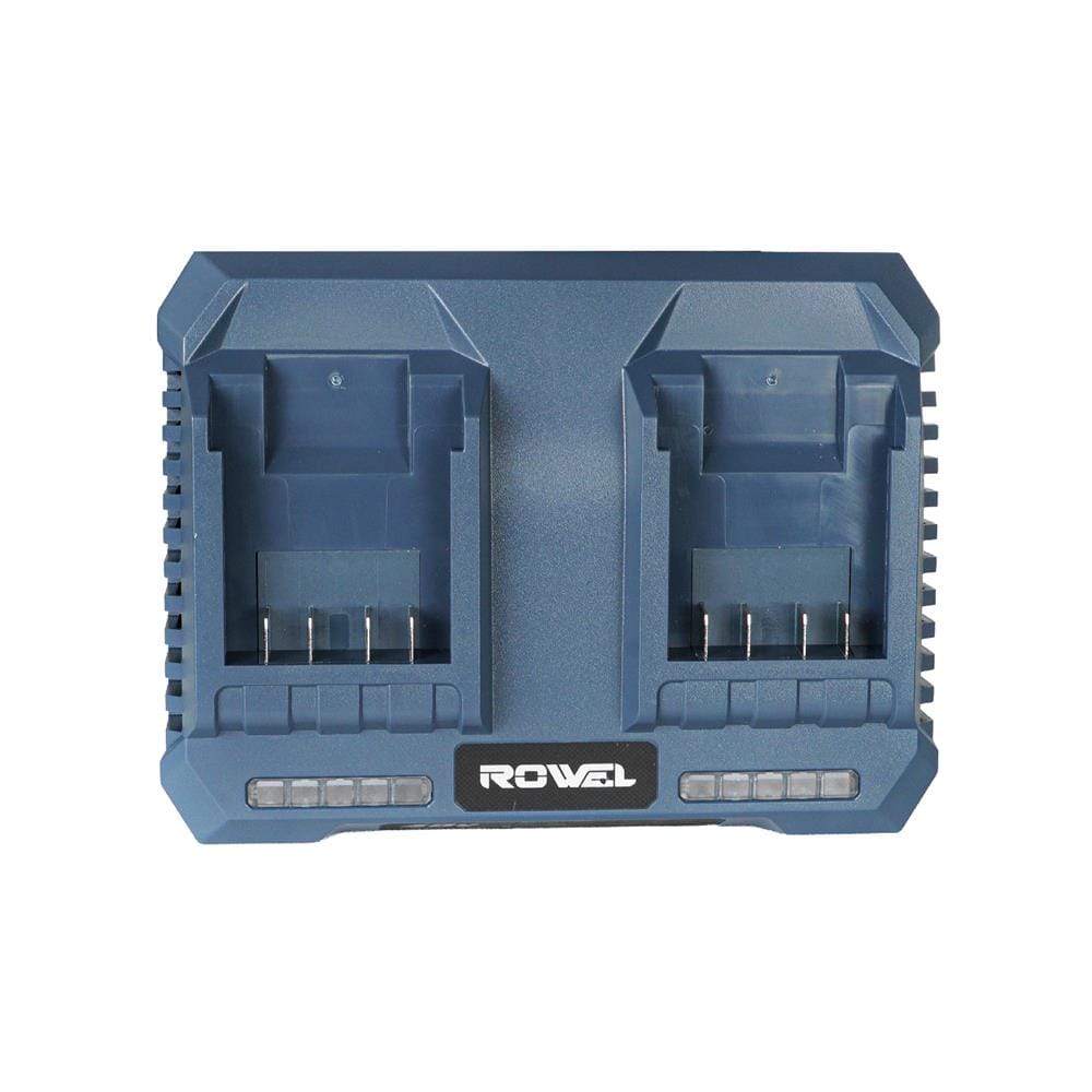 แท่นชาร์จแบตเตอรี่ 2 ช่อง ROWEL BCR4020DZX 40 โวลต์ 2 แอมป์