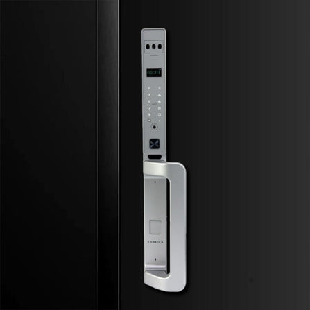 กลอนดิจิตอล CONLOCK XERCON CURVE สีเงิน_5