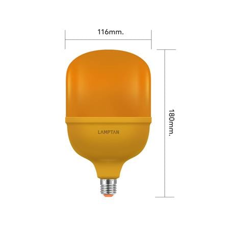 หลอด LED LAMPTAN HIGH WATT 35 วัตต์ แสงสีเหลือง E27_8