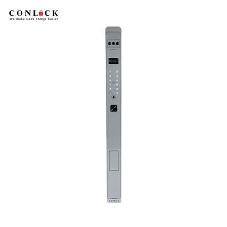 กลอนดิจิตอล CONLOCK XERCON SLIM สีเงิน