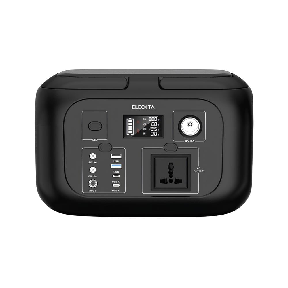POWER BOX ELECKTA 448WH 600 วัตต์ สีดำ