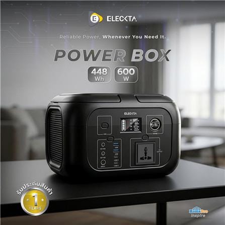 POWER BOX ELECKTA 448WH 600 วัตต์ สีดำ_3