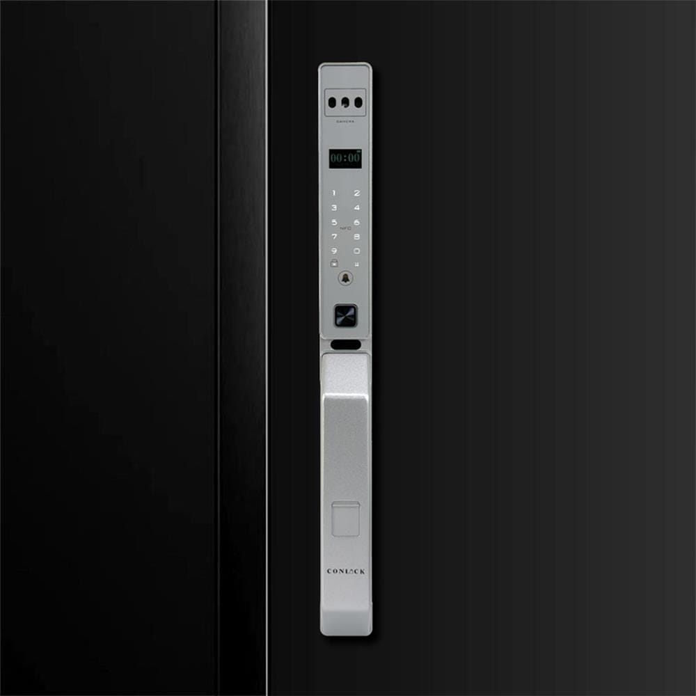 กลอนดิจิตอล CONLOCK XERCON LINE สีเงิน