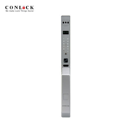 กลอนดิจิตอล CONLOCK XERCON LINE สีเงิน