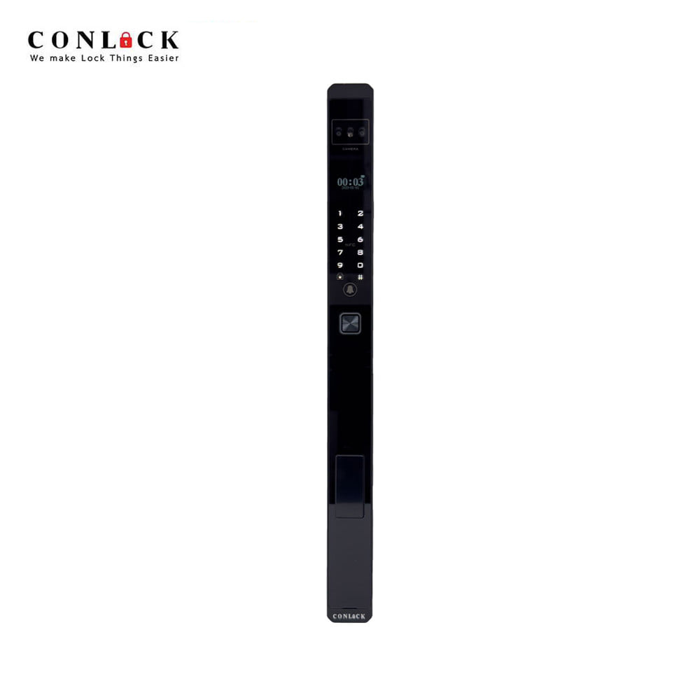 กลอนดิจิตอล CONLOCK XERCON SLIM สีดำ