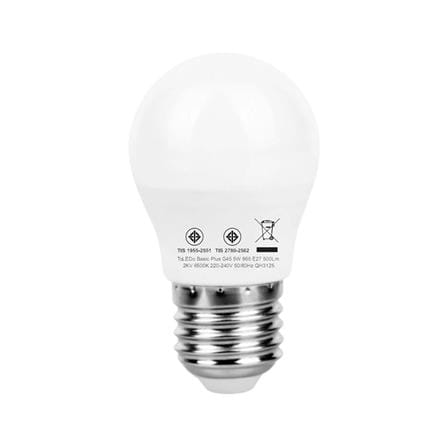 หลอด LED SYLVANIA G45 BASIC PLUS 5 วัตต์ DAYLIGTH E27_1