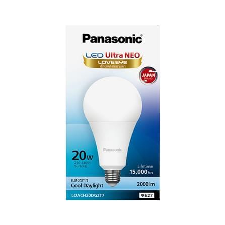 หลอด LED PANASONIC A95 ULTRA NEO 20 วัตต์ DAYLIGHT E27_1