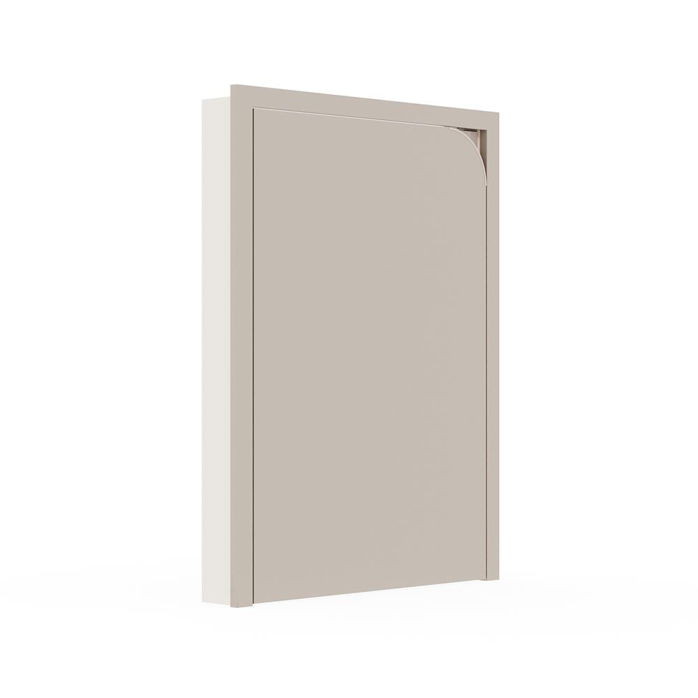 บานถังแก๊ส เปิดซ้าย KITZCHO CURVE 56x74 ซม. สี SAHARA