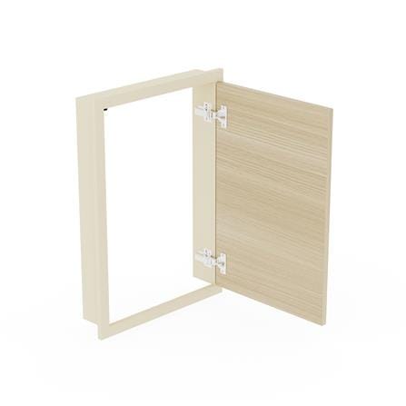 บานซิงค์เดี่ยว เปิดขวา KITZCHO LUCIDA PLUS 46x66 ซม. สี NATURAL OAK_2