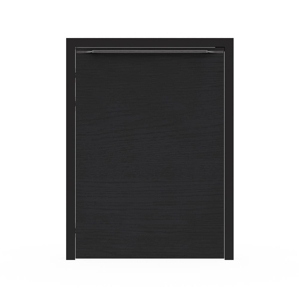 บานถังแก๊ส เปิดขวา KITZCHO LUCIDA PLUS 56x74 ซม. สี BLACK OAK