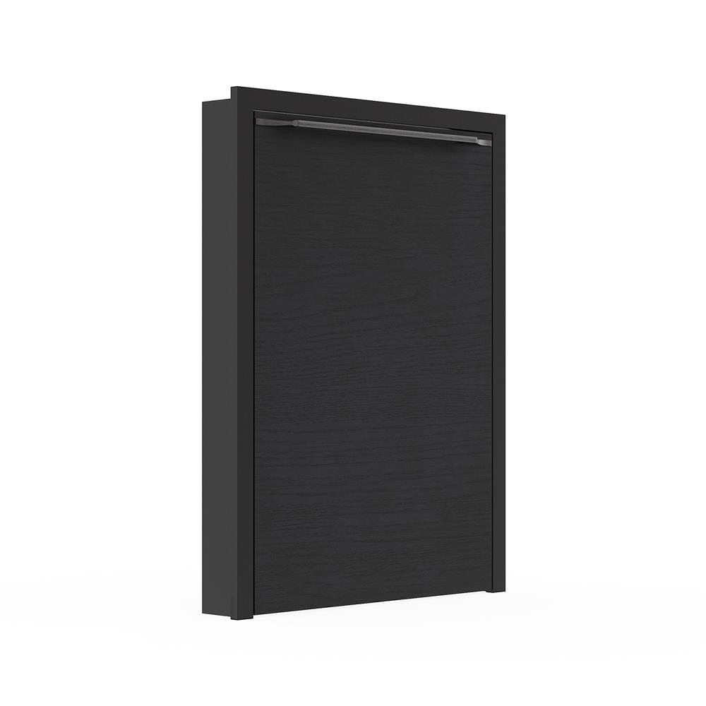 บานถังแก๊ส เปิดขวา KITZCHO LUCIDA PLUS 56x74 ซม. สี BLACK OAK
