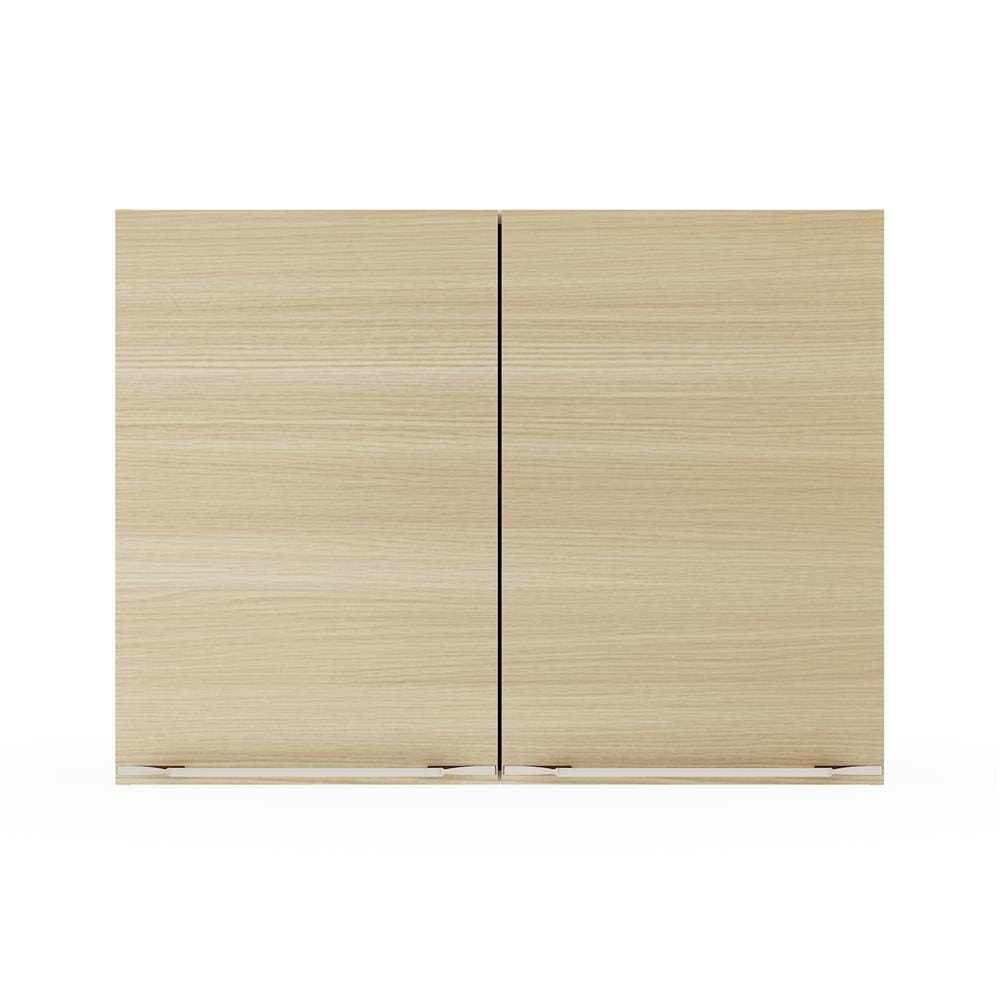 ตู้แขวนคู่ KITZCHO LUCIDA PLUS 80x60 ซม. สี NATURAL OAK