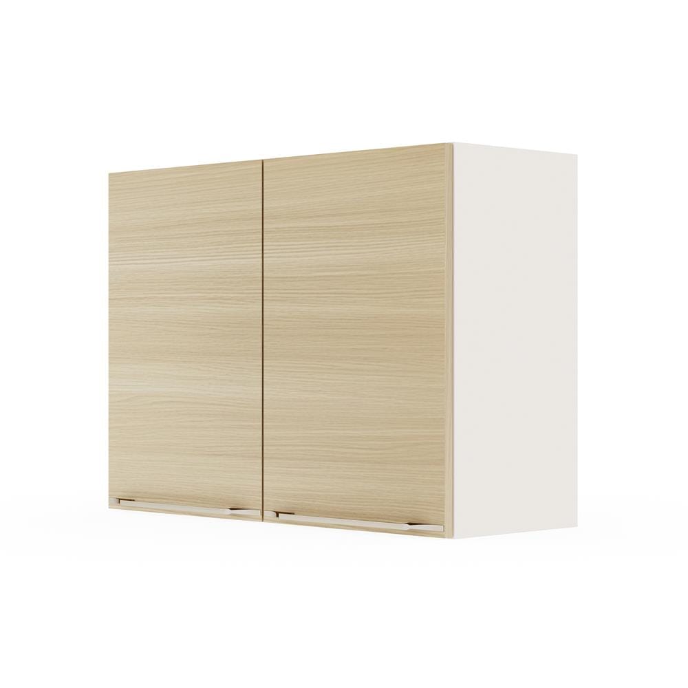 ตู้แขวนคู่ KITZCHO LUCIDA PLUS 80x60 ซม. สี NATURAL OAK