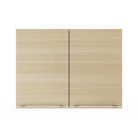 ตู้แขวนคู่ KITZCHO LUCIDA PLUS 80x60 ซม. สี NATURAL OAK_0