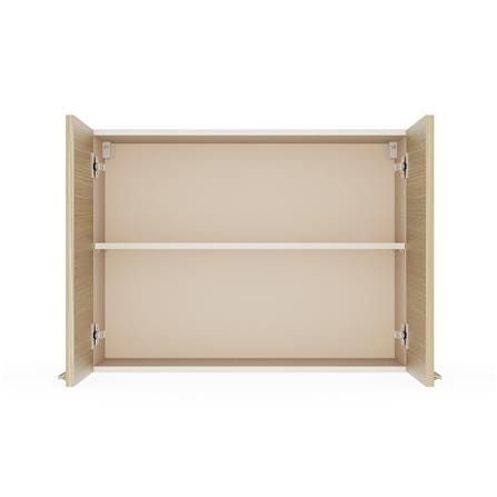 ตู้แขวนคู่ KITZCHO LUCIDA PLUS 80x60 ซม. สี NATURAL OAK_3