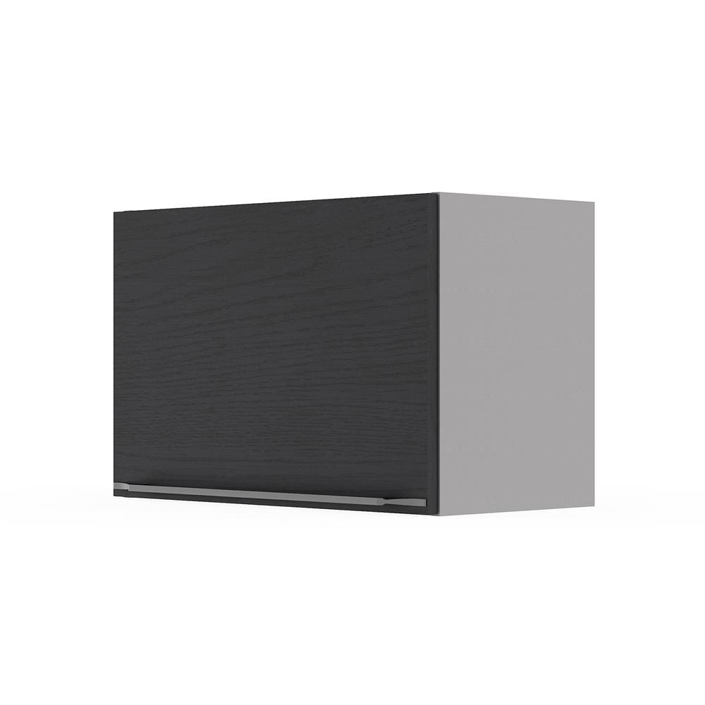 ตู้แขวนเดี่ยว เปิดขวา KITZCHO LUCIDA PLUS 60x40 ซม. สี BLACK OAK