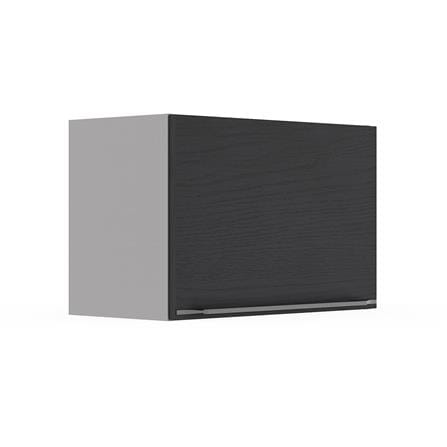 ตู้แขวนเดี่ยว เปิดขวา KITZCHO LUCIDA PLUS 60x40 ซม. สี BLACK OAK_2