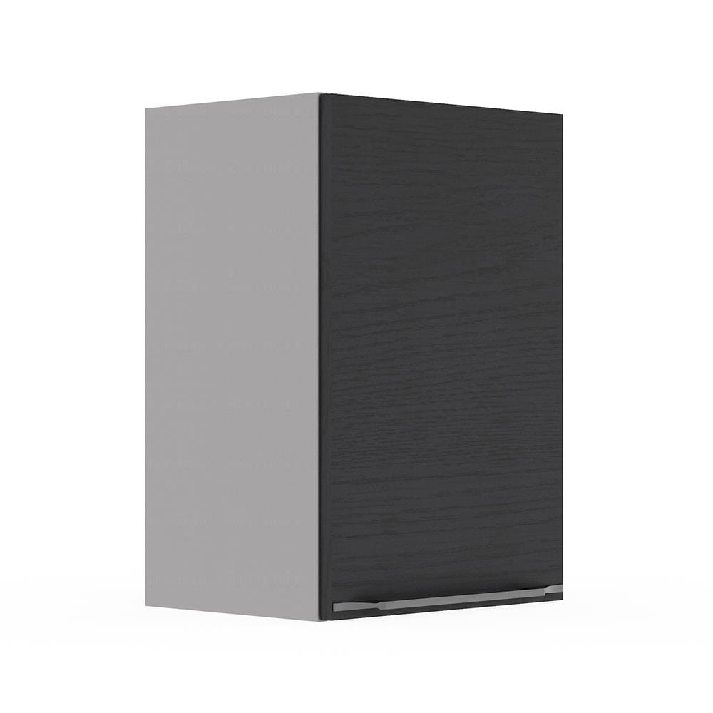 ตู้แขวนเดี่ยว เปิดขวา KITZCHO LUCIDA PLUS 40x60 ซม. สี BLACK OAK
