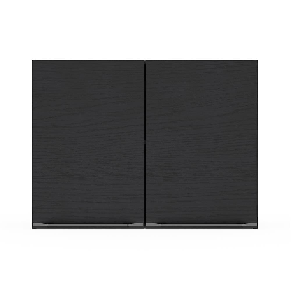 ตู้แขวนคู่ KITZCHO LUCIDA PLUS 80x60 ซม. สี BLACK OAK