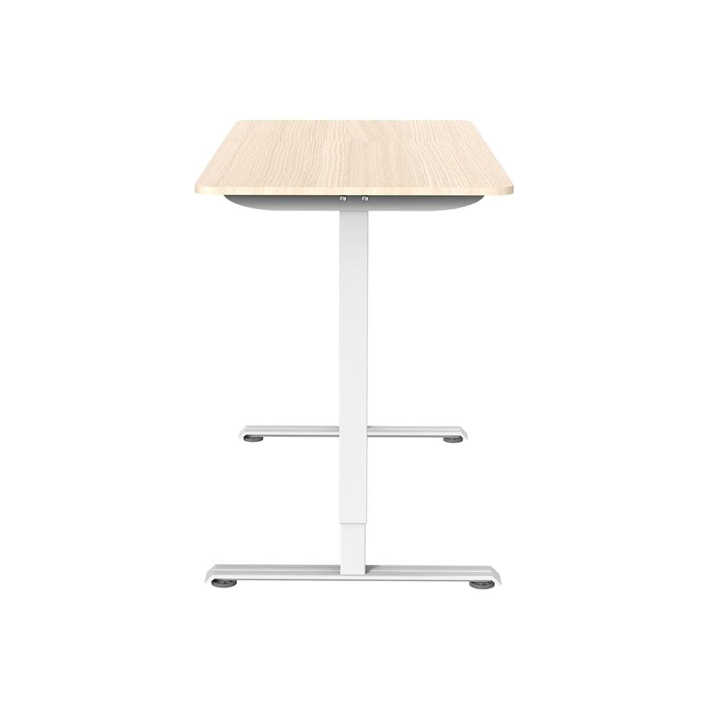 โต๊ะปรับระดับไฟฟ้า FURDINI KENTO-3D-M1S2 120 ซม. สีไวท์โอ๊ค