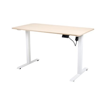 โต๊ะปรับระดับไฟฟ้า FURDINI KENTO-3D-M1S2 120 ซม. สีไวท์โอ๊ค_1