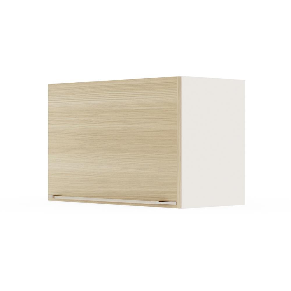 ตู้แขวนเดี่ยว เปิดขวา KITZCHO LUCIDA PLUS 60x40 ซม. สี NATURAL OAK