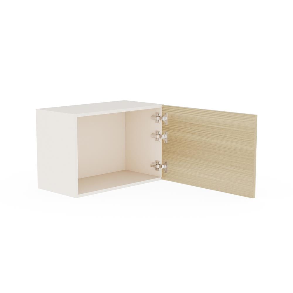ตู้แขวนเดี่ยว เปิดขวา KITZCHO LUCIDA PLUS 60x40 ซม. สี NATURAL OAK