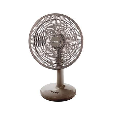 พัดลมตั้งโต๊ะ 16 นิ้ว MITSUBISHI D16A-GC MBW สีน้ำตาล_1