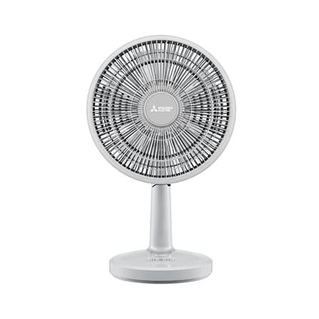 พัดลมตั้งโต๊ะ 12 นิ้ว MITSUBISHI D12A-GB MGY สีเทาอ่อน