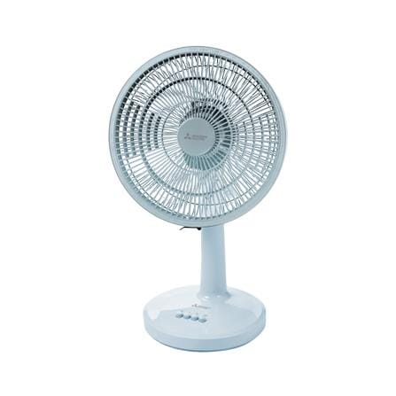 พัดลมตั้งโต๊ะ 12 นิ้ว MITSUBISHI D12A-GB ABL สีฟ้า_1